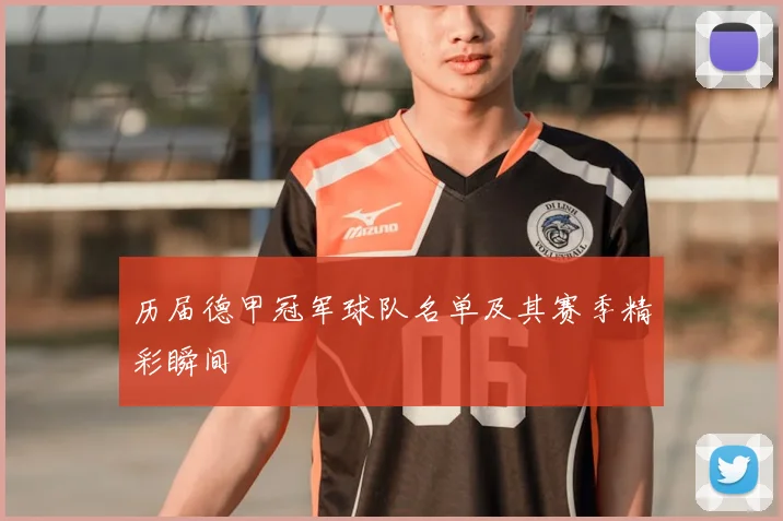 历届德甲冠军球队名单及其赛季精彩瞬间